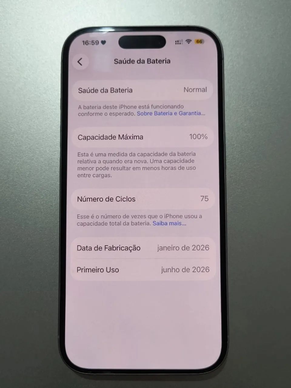 Iphone 17 256GB novo com NF e garantia - Foto 5