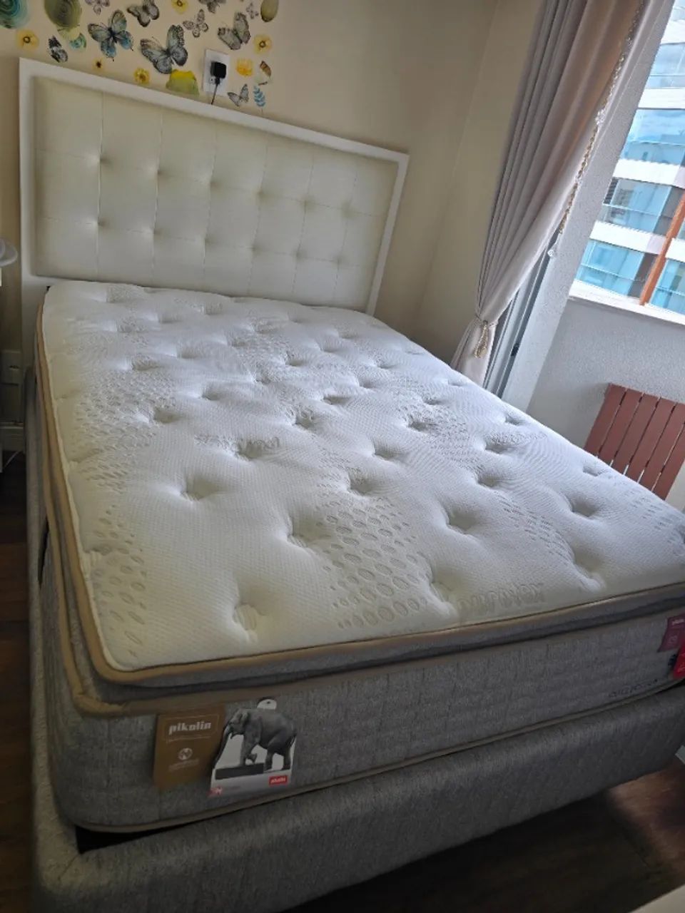 Cama casal com box e cabeceira - Foto 2