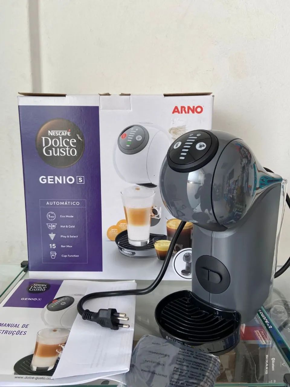 CAFETEIRA AUTOMÁTICA ARNO NESCAFÉ DOLCE GUSTO GÊNIO S