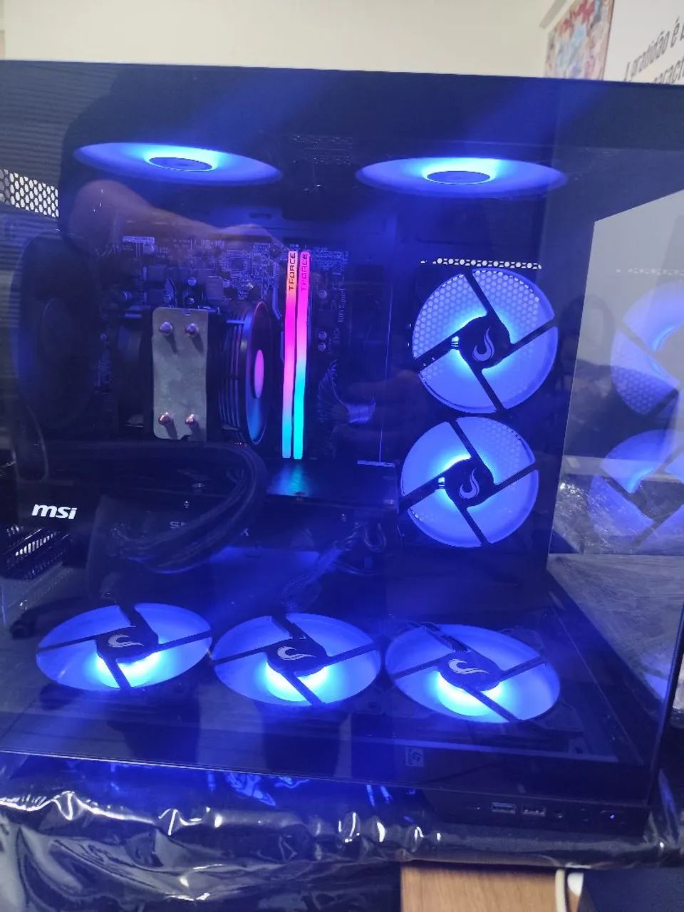 Pc gamer com ótimo custo benefício ddr4  - Foto 3