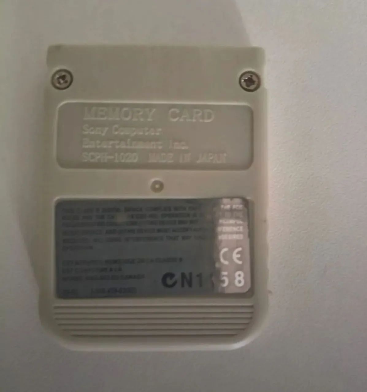 Memory Card Original PS1  - Foto 2