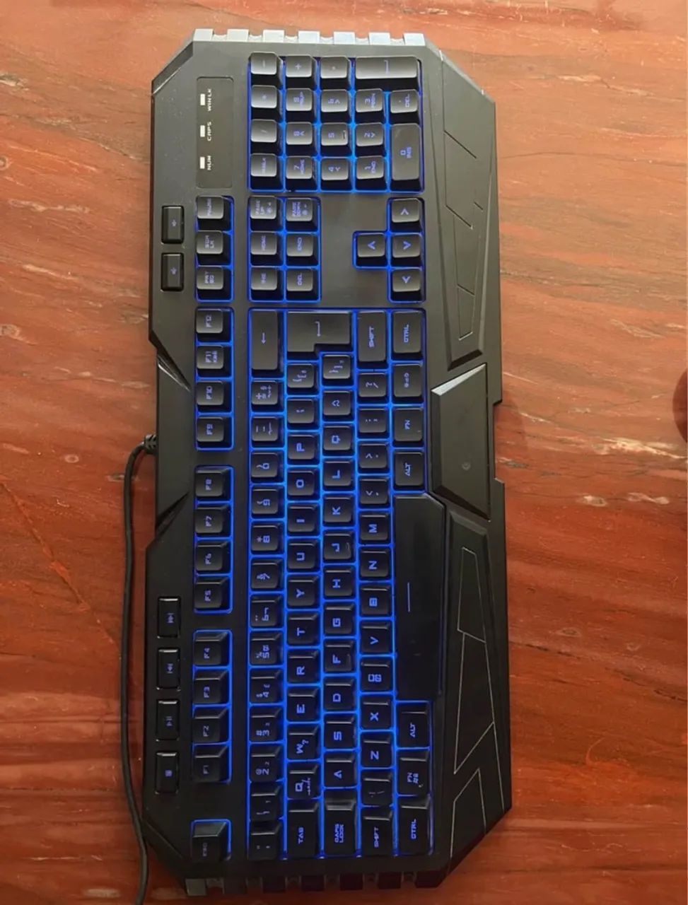 Teclado gamer Octane com fio