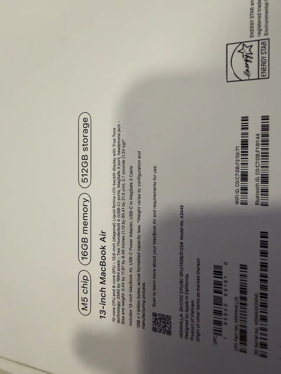 MACBOOK AIR M5 - SKYBLUE - Foto 5