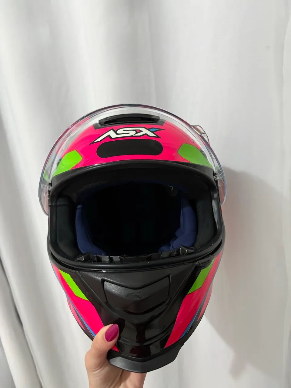 Vendo Capacete ASX Eagle Explorer tamanho 58 - Foto 3