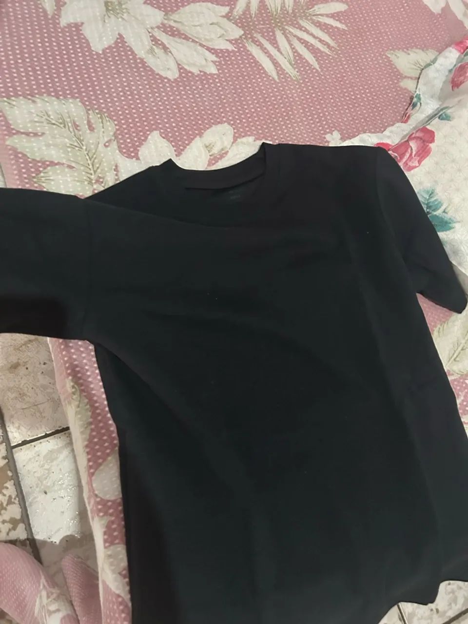 Camisa Relaxed preta 