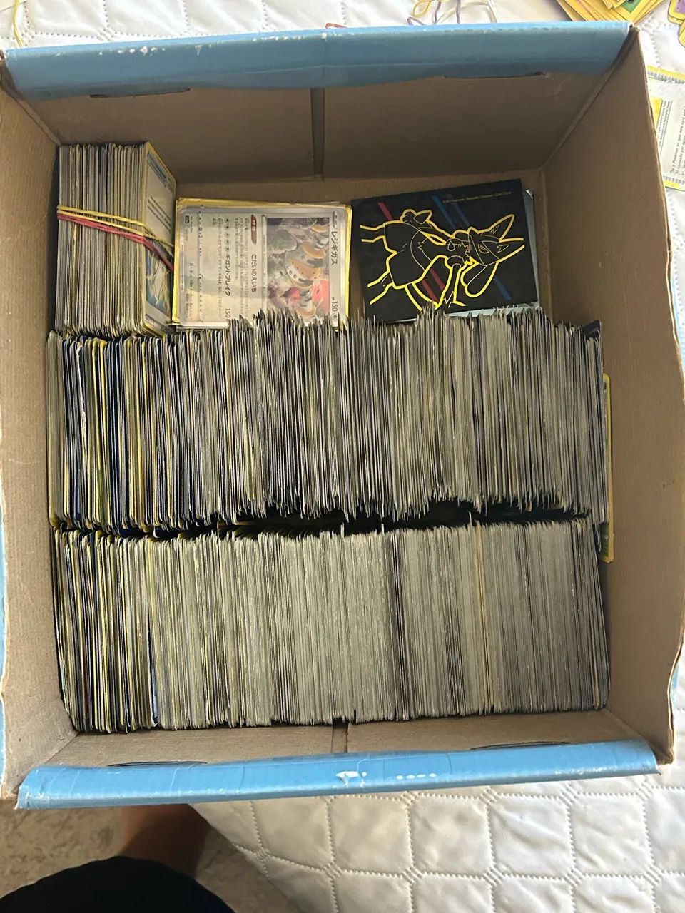 Lote de 2000cartas Pokémon, japonesas e normais 