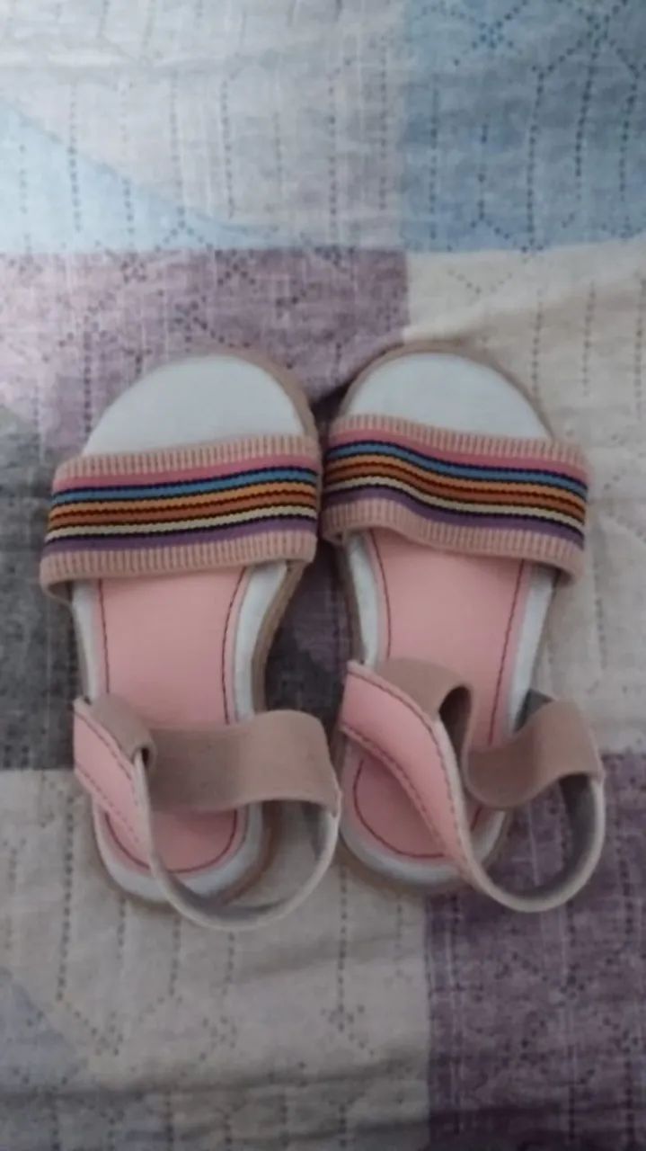 Sandália infantil número 19/20