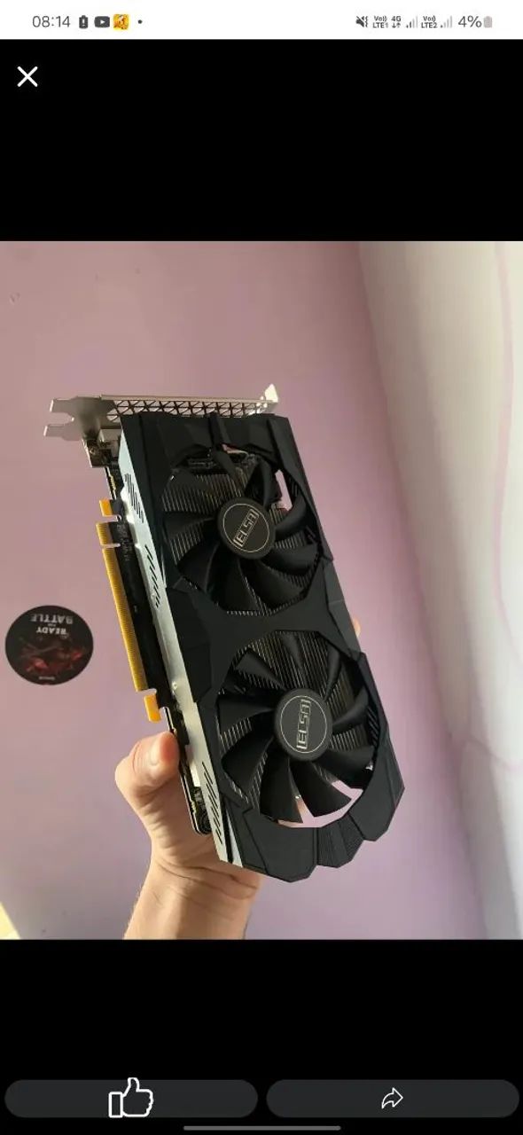 Placa de video rx560 xt 8gb - Foto 3
