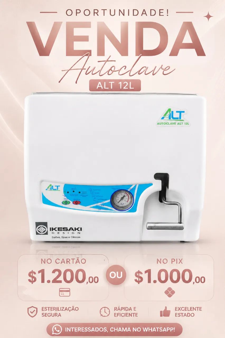 Auto Clave 12 Litros 
