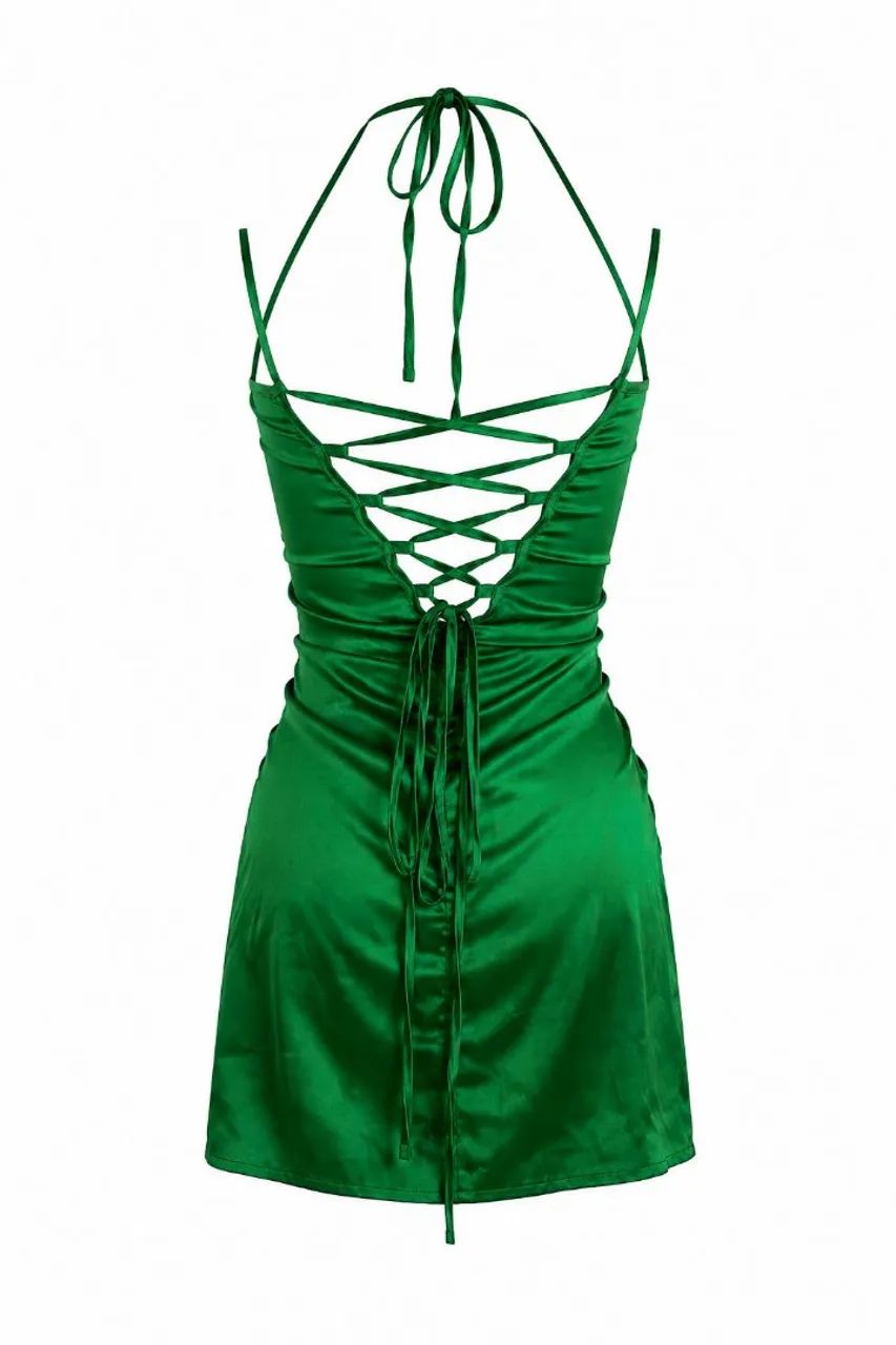 Vestido Cetim Shein - Foto 2