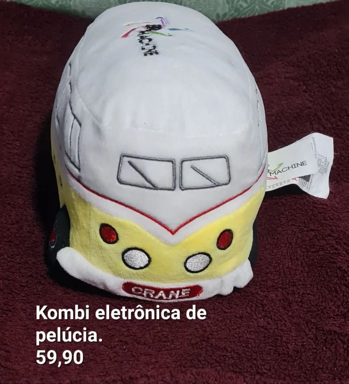 Combi Eletrônica de Pelúcia 