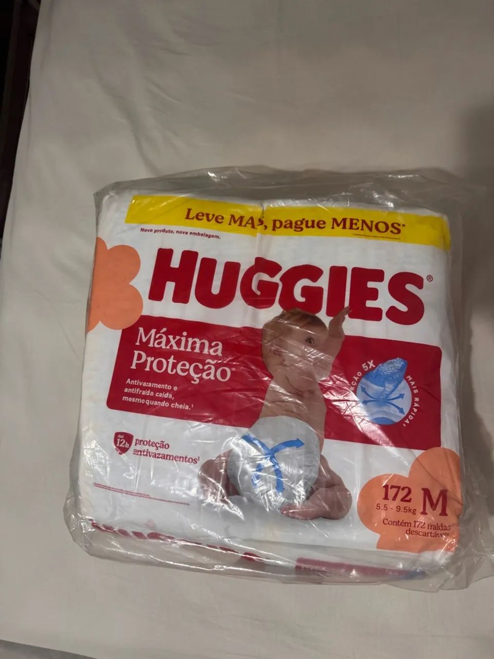 FRALDA M - HUGGIES MÁX. PROTEÇÃO - Foto 2