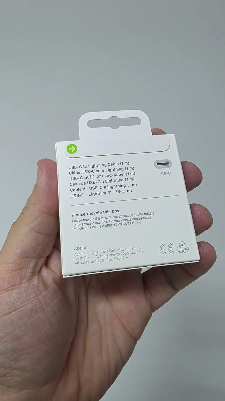 CABO LIGHTINING IPHONE (ORIGINAL) - Foto 4