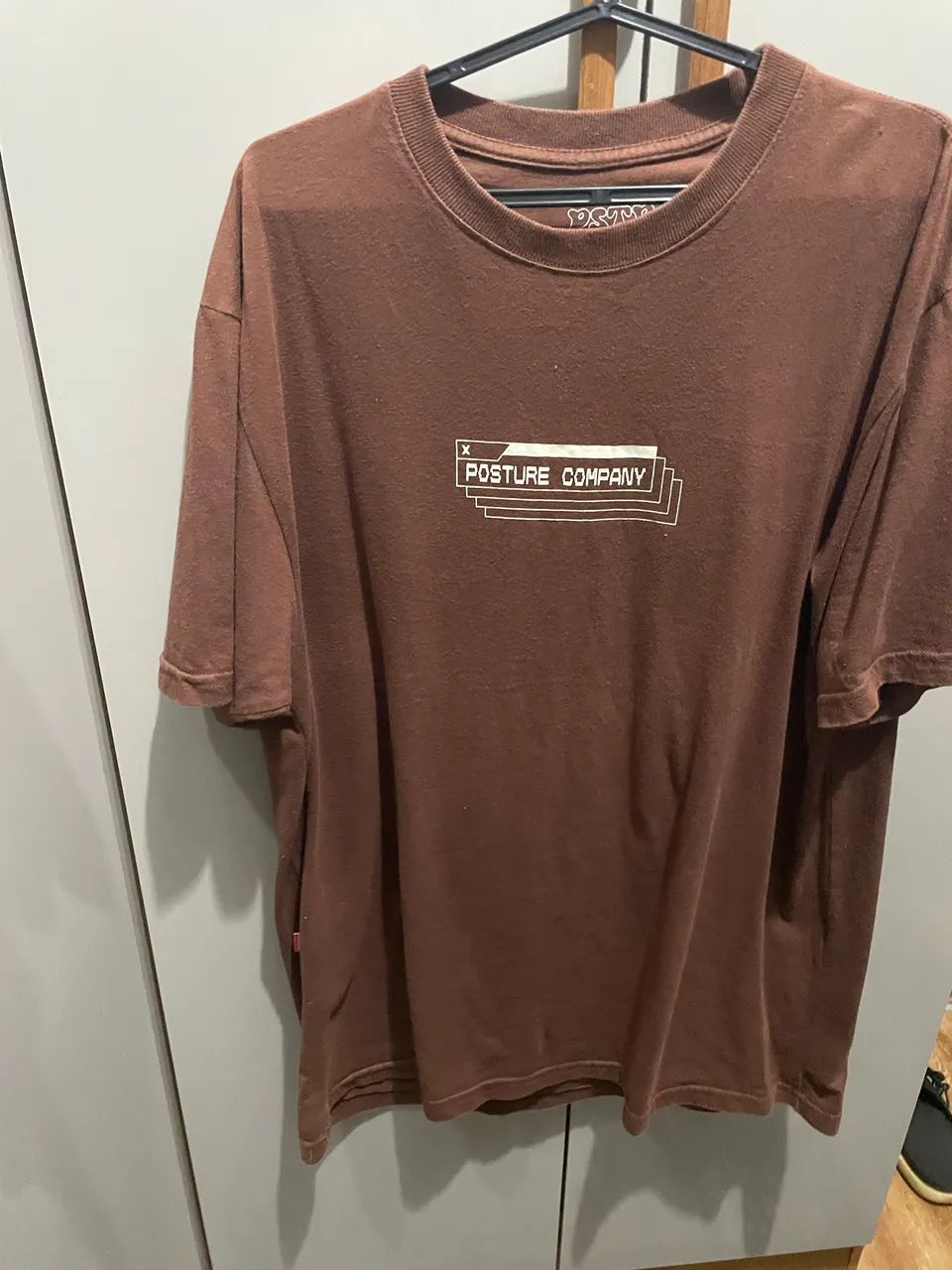 Camisa marrom Posture company 