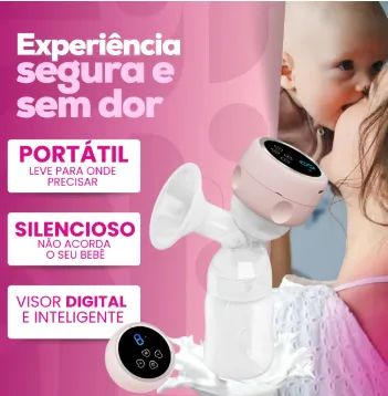  Extratora Bomba Elétrica Tirar Leite Materno  - Foto 4