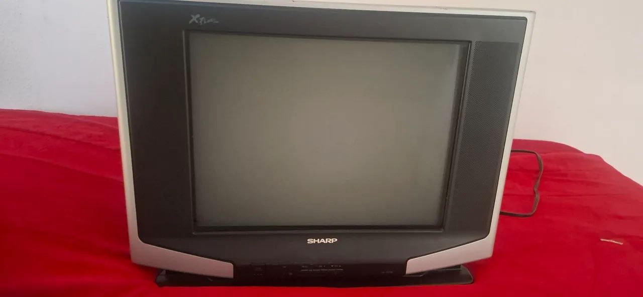 Tv de tubo tela plana sharp 21 polegadas 