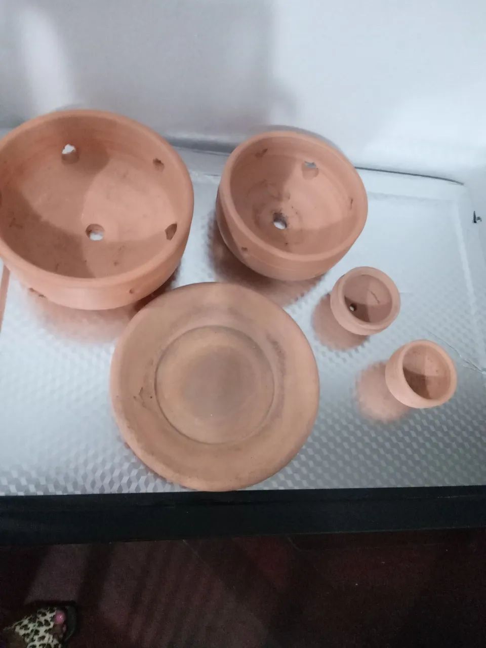Kit  vasos de cerâmicas 6 itens  - Foto 3