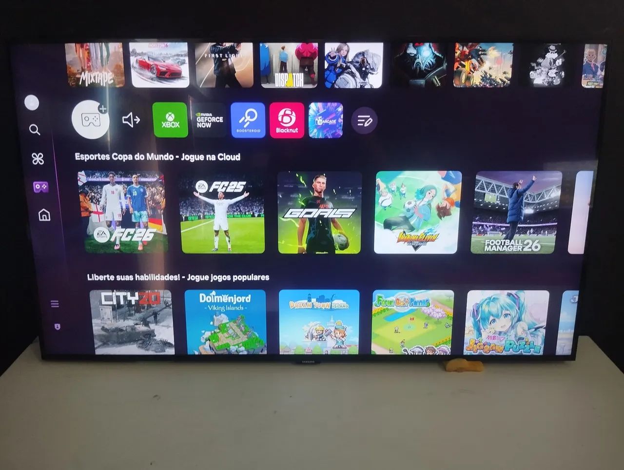 Tv Samsung 43 SMART 4K COM ALEXA E XBOX INTEGRADO  - Foto 4