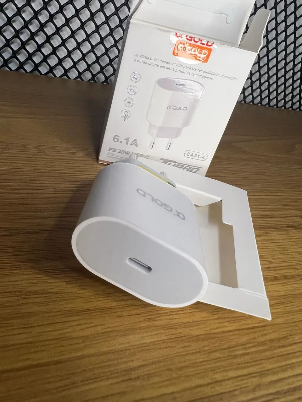 Fonte IPhone  Carregador Turbo 30W USB-C Tipo C Rápido e Eficiente Homologada - Foto 5