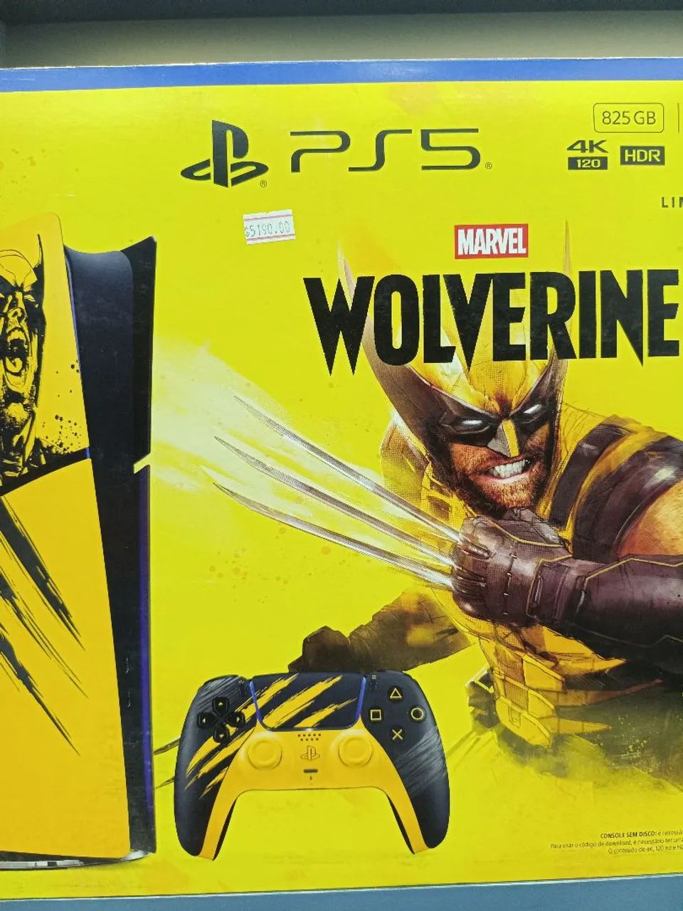Ps5 Slim Edição limitada Wolverine!  - Foto 2