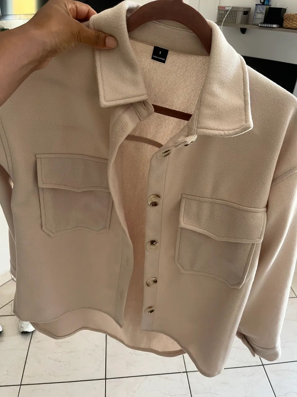 Casaco Oversized feminino Nova sem uso TAM P  - Foto 2