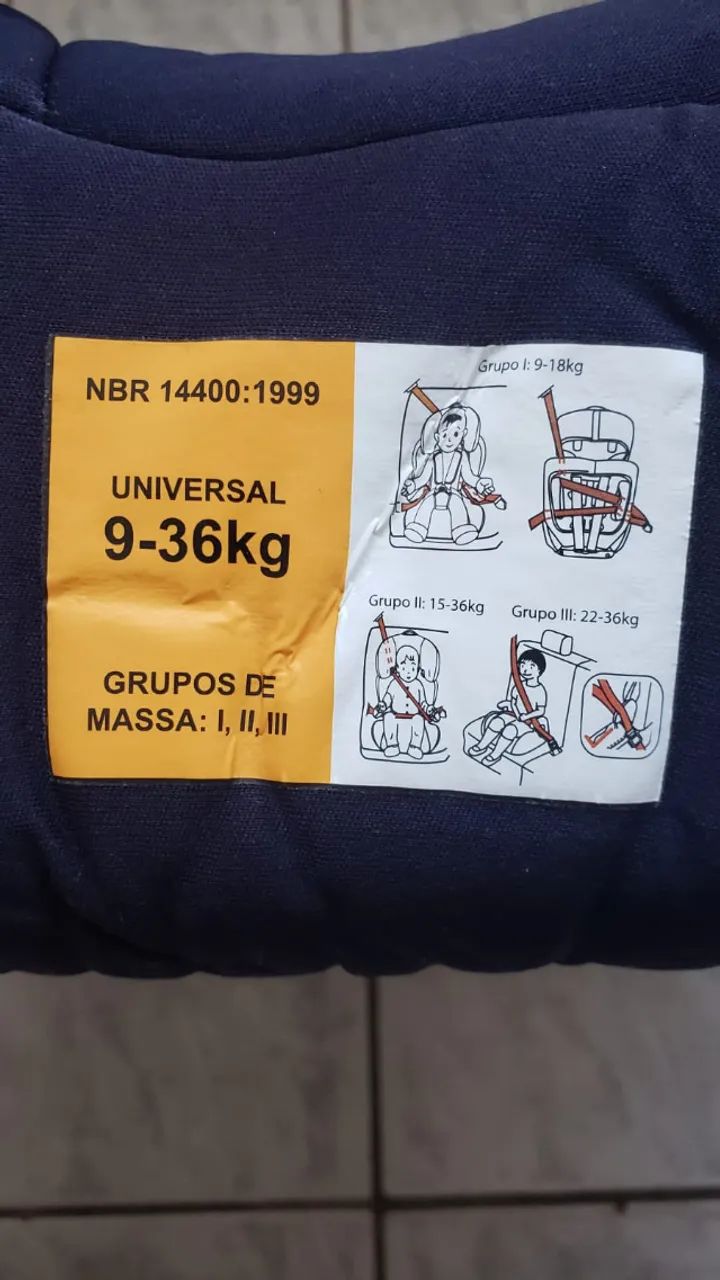 Assento de Carro Infantil Fisher Price com Elevação para peso de 9 a 36kg - Foto 5