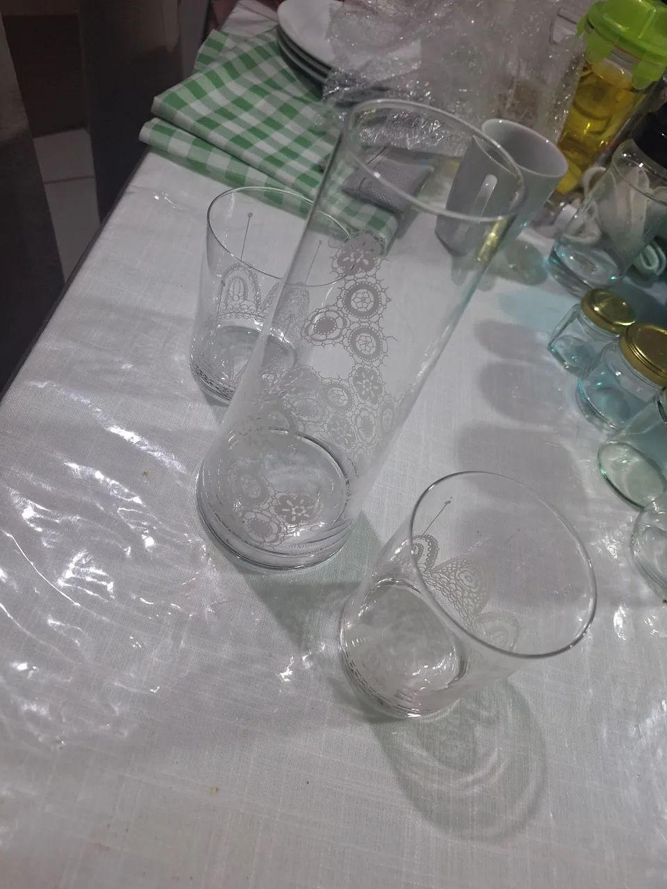 Moringa com 2 copos decorado  - Foto 3