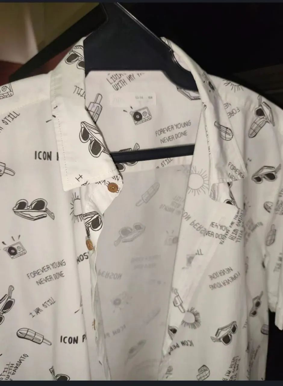 2 camisas Zara Tam. 10/14  - Foto 2