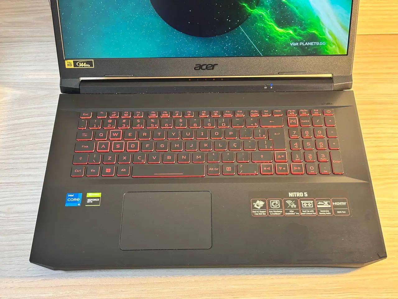 Notebook Gamer Acer Nitro 5 17 polegadas i5 11400H GTX 1650 8GB RAM 512GB SSD - Foto 3