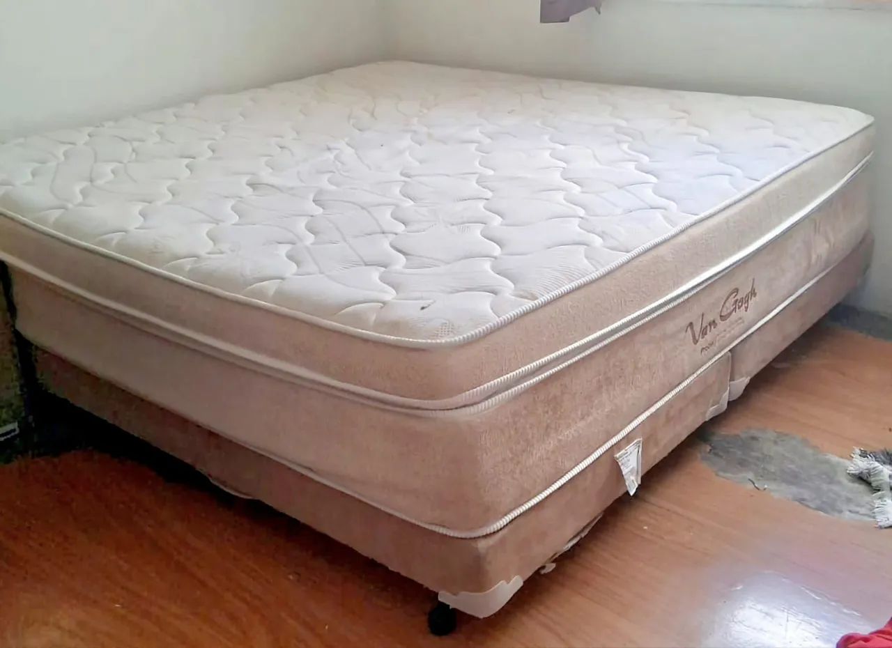 Cama Super King Probel Van Gogh + Base - Excelente qualidade