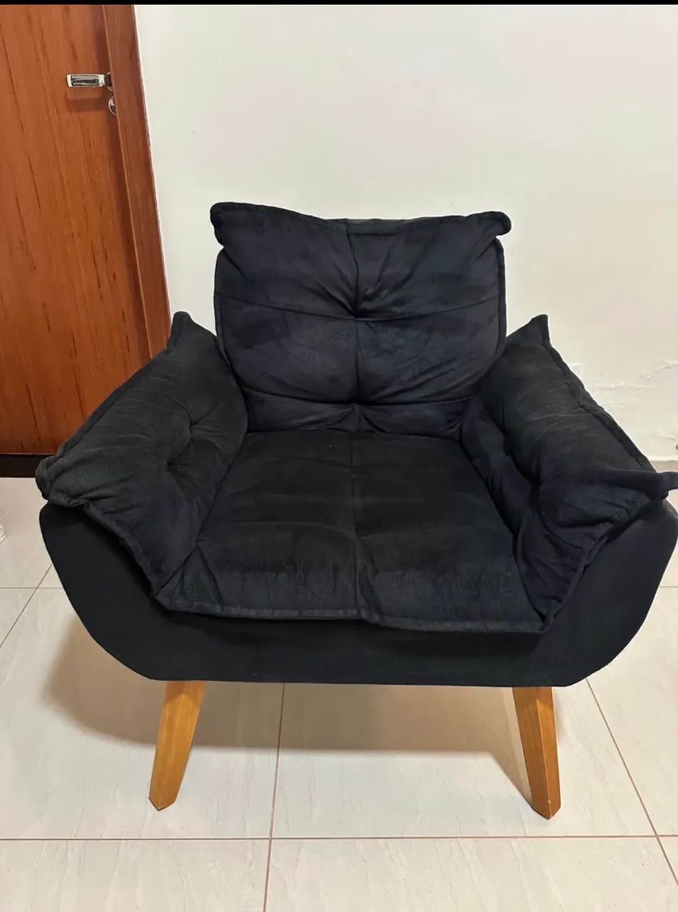 Poltrona preta 