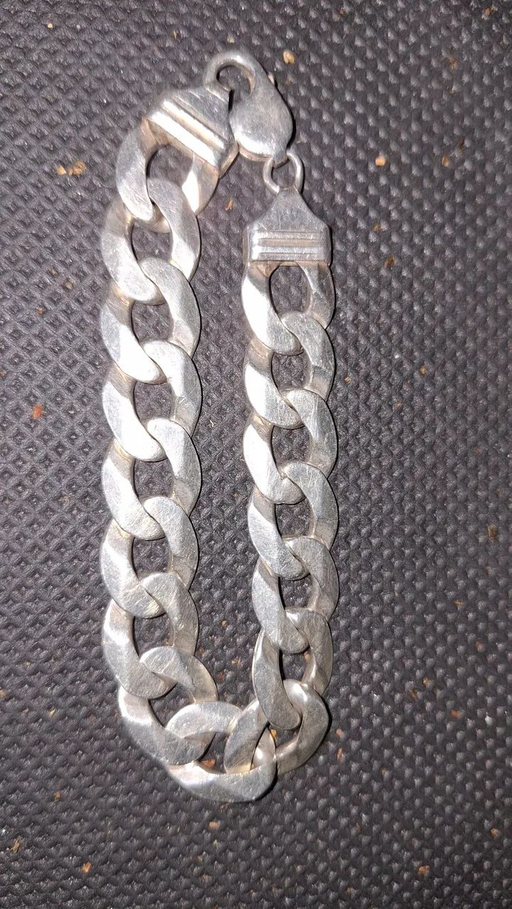 Pulseira de prata 925 - Foto 2