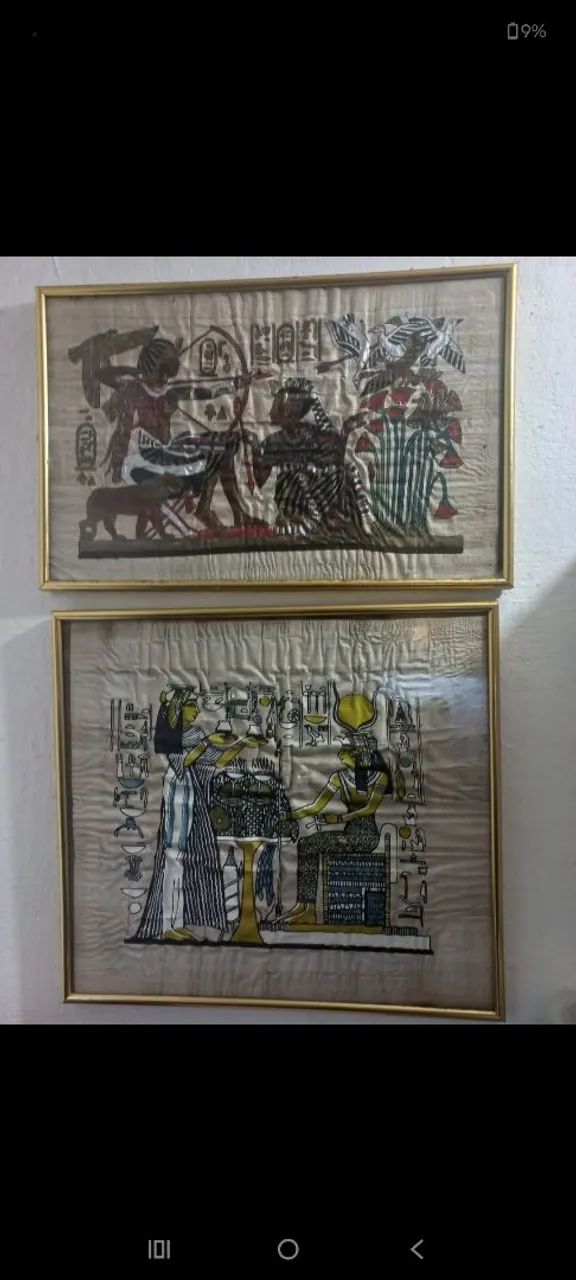 Quadro papiro egípcio  - Foto 3