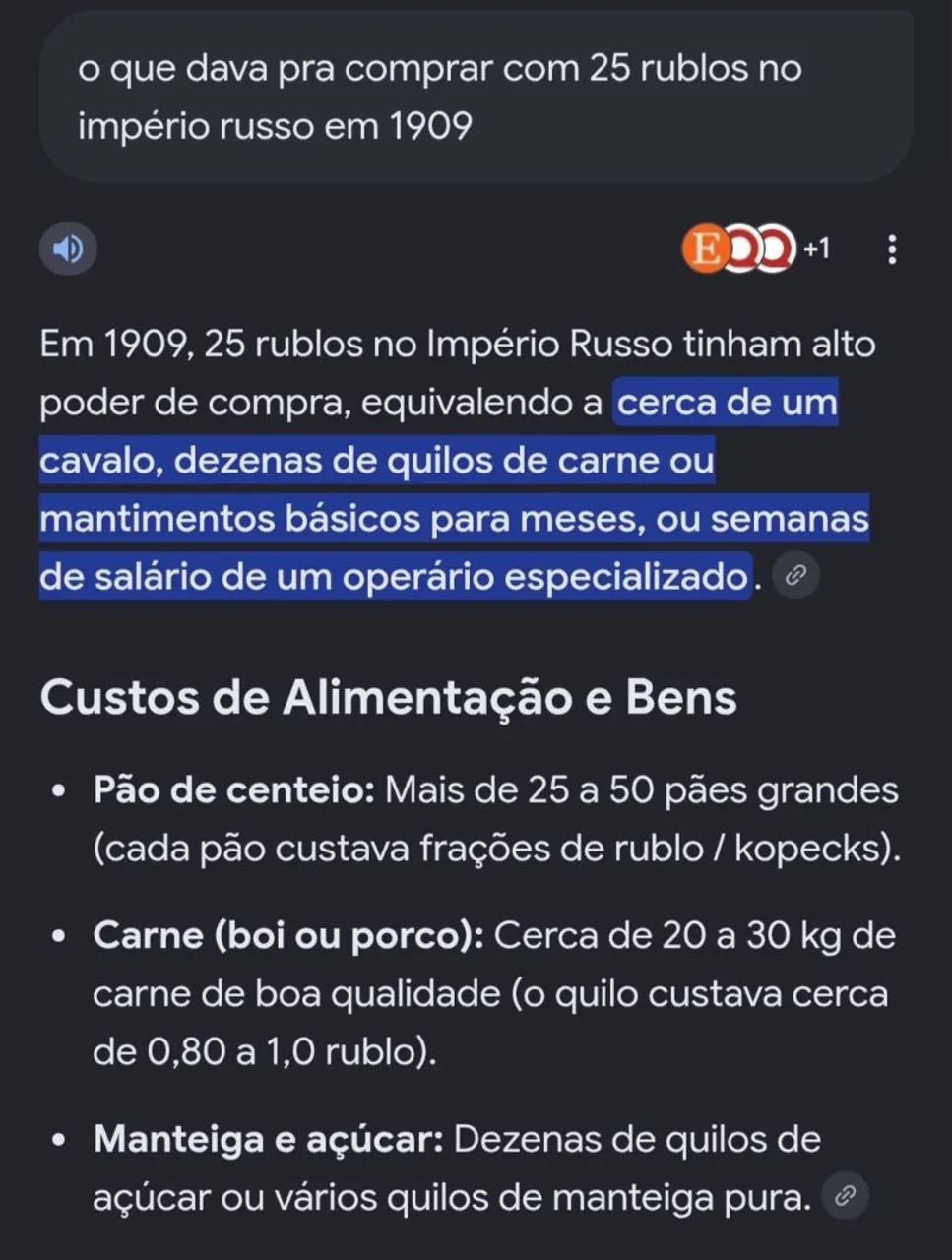 Cédula império russo 1909 25 rublos  - Foto 2