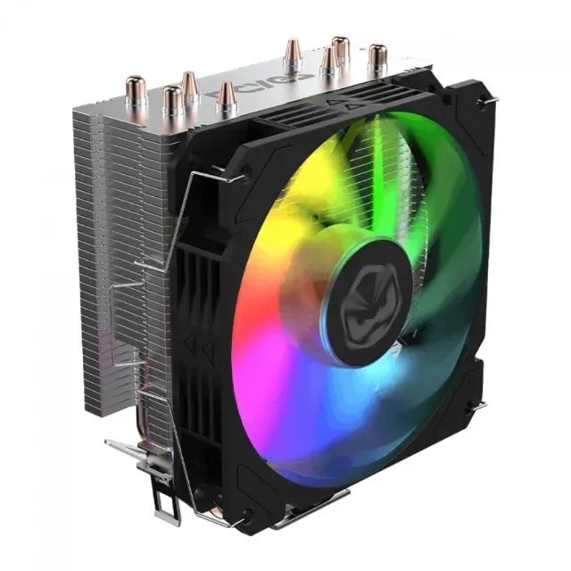 Cooler PCyes Tundra Rainbow Para Processador (cpu) | Tdp 160w - Universal AMD Intel  - Foto 5