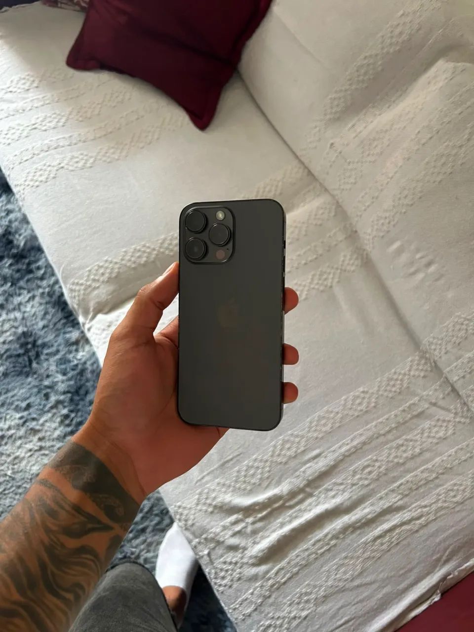 iPhone 14 Pro Max cinza espacial  - Foto 3