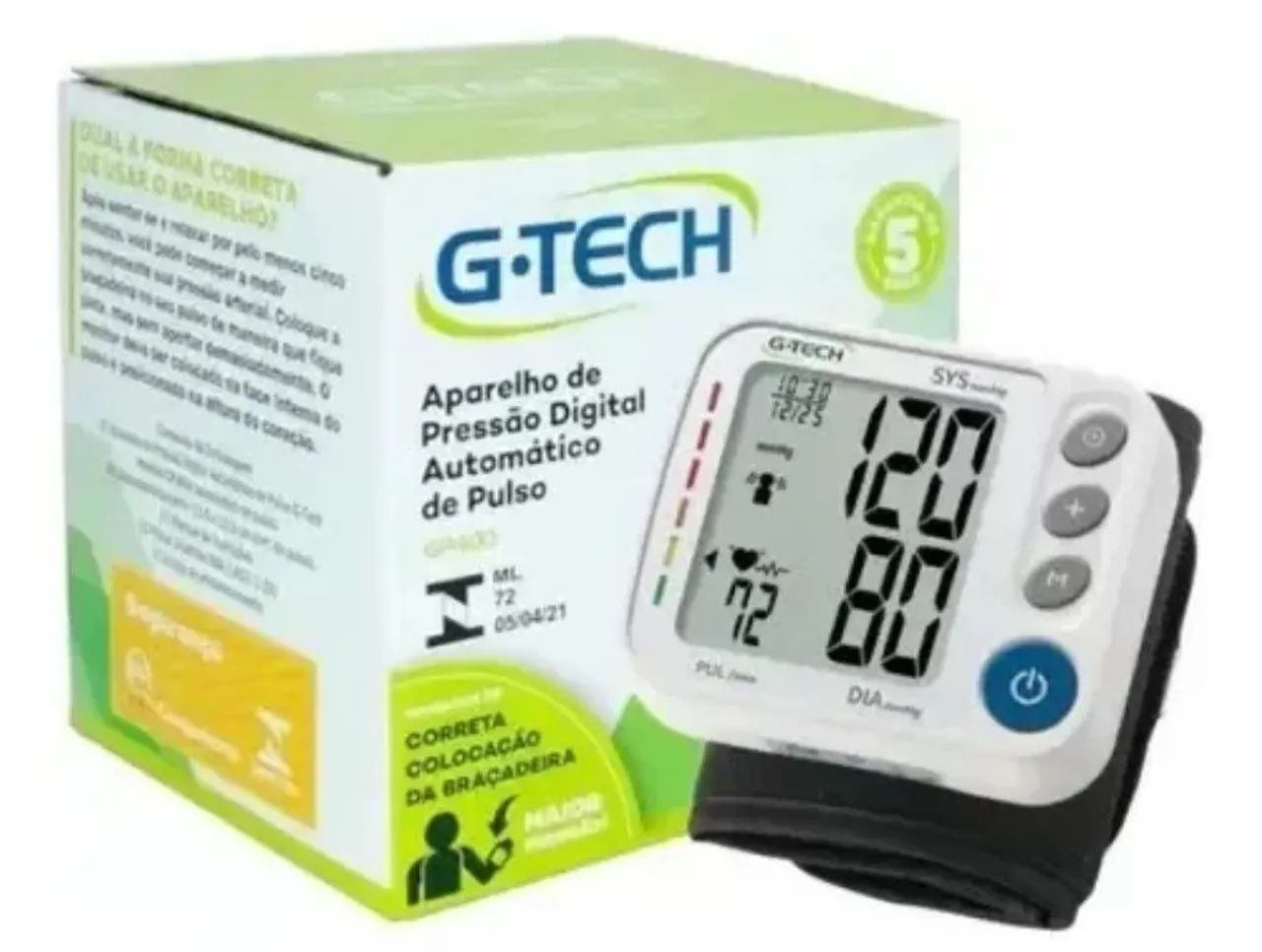 Aparelho De Pressão Digital G-tech 