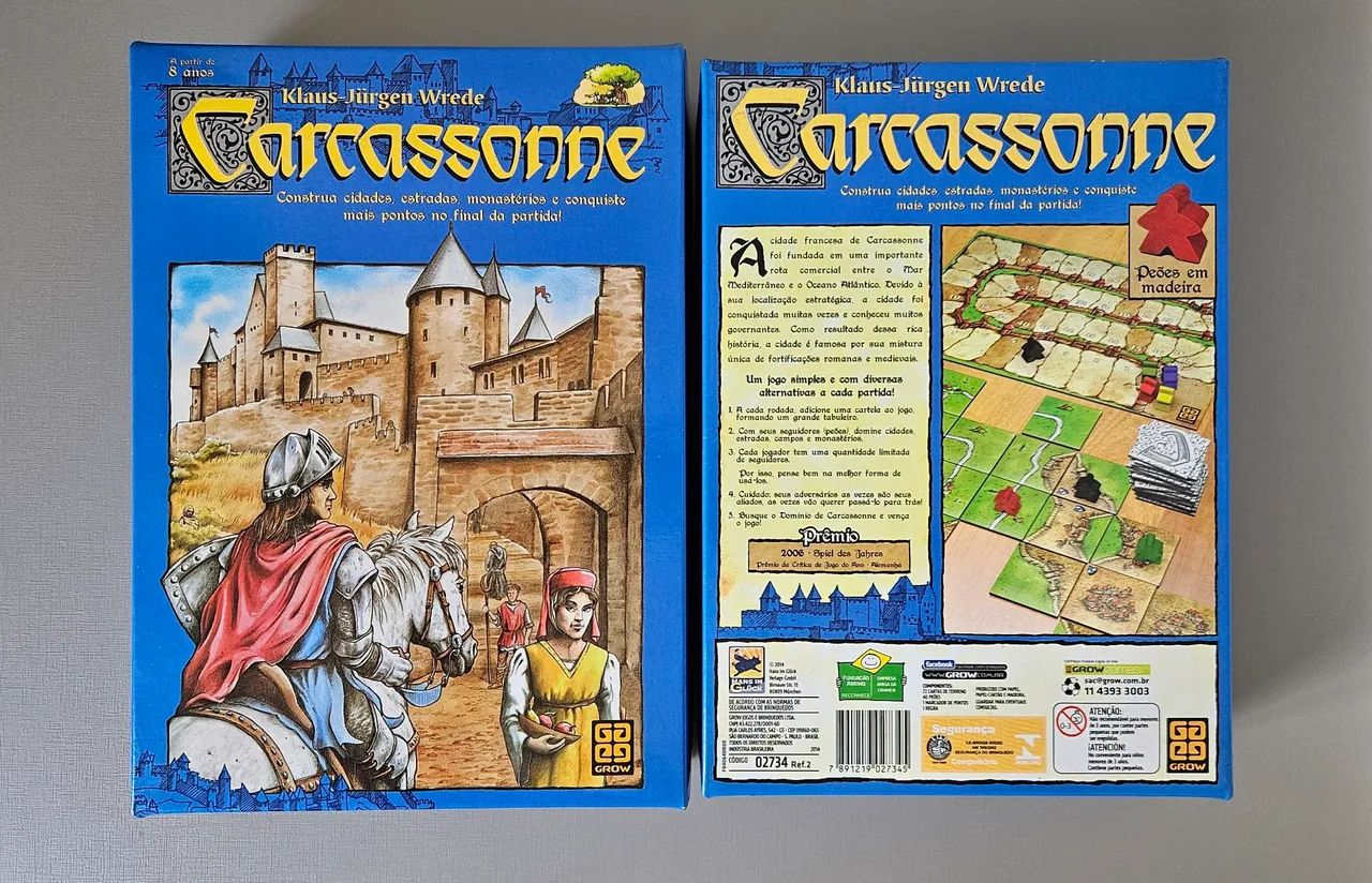 Carcassonne versão Grow