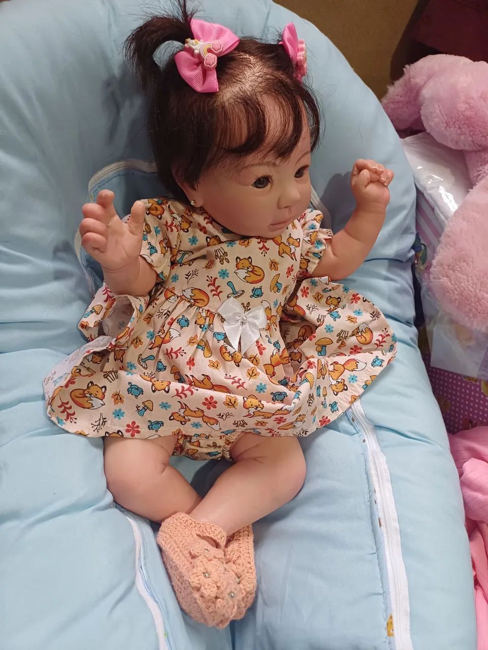 Bebê Reborn Com Berço  - Foto 5
