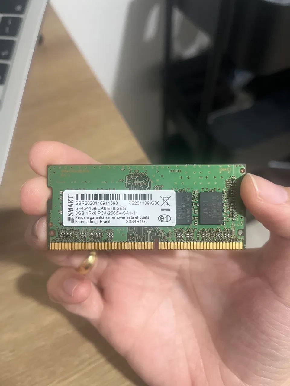 Memória ram ddr 4 8gb para notebook  - Foto 2