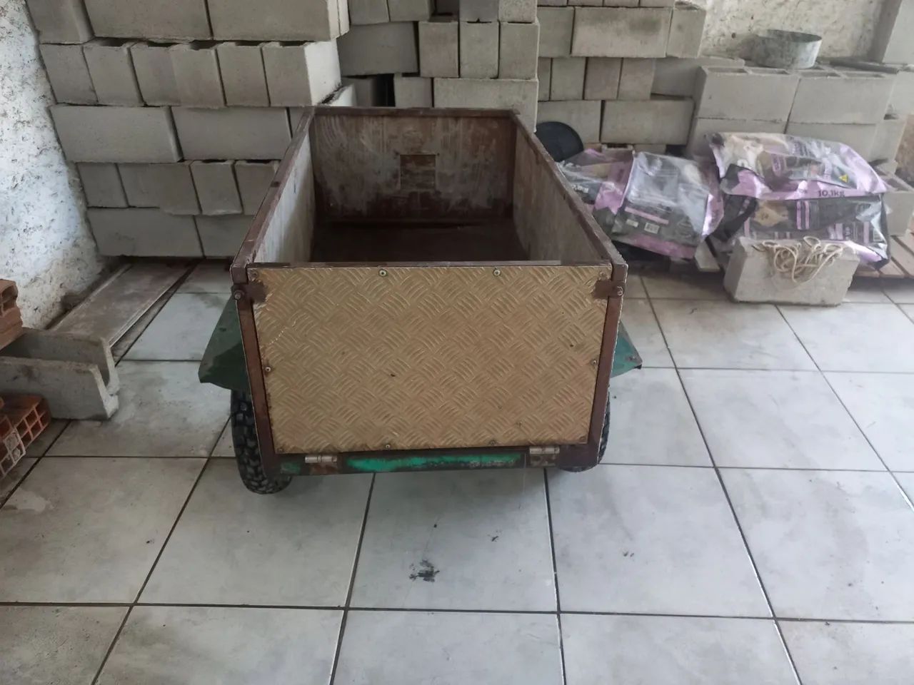  Carretilla de aço. - Foto 2