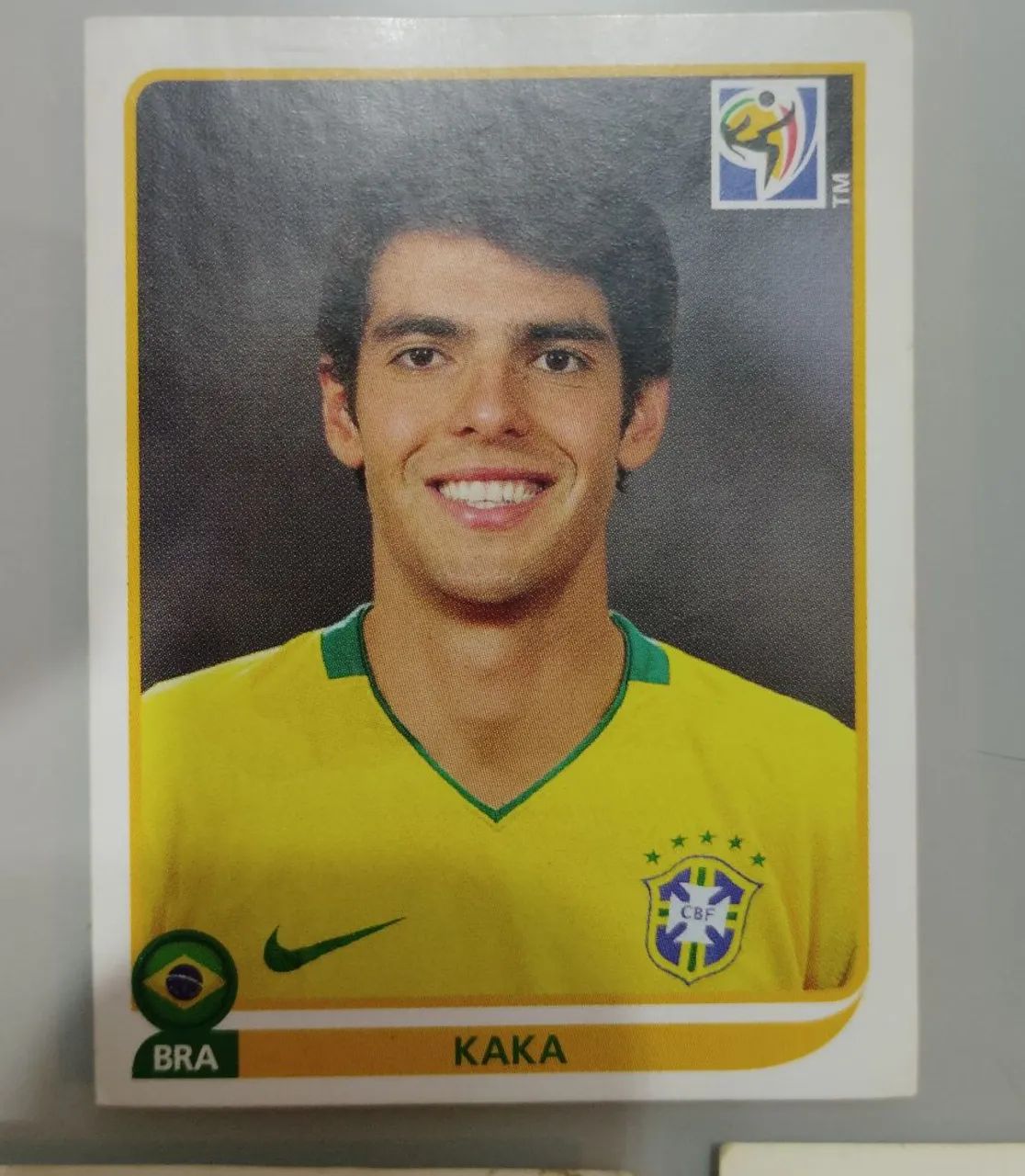 Figurinha Panini Copa Kaká 