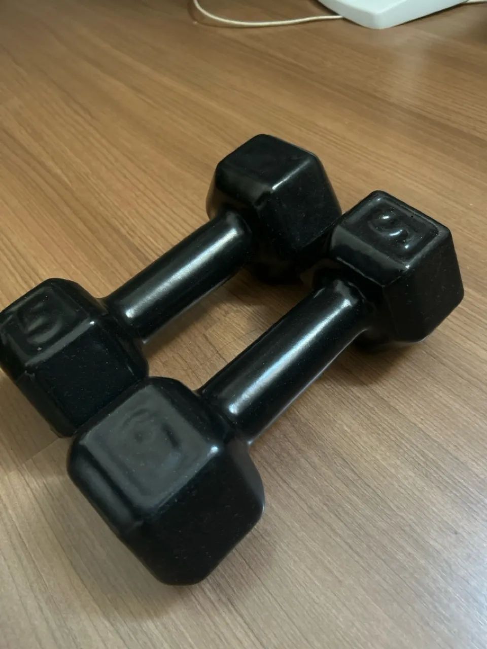 2 halteres 5kg cada  - Foto 2