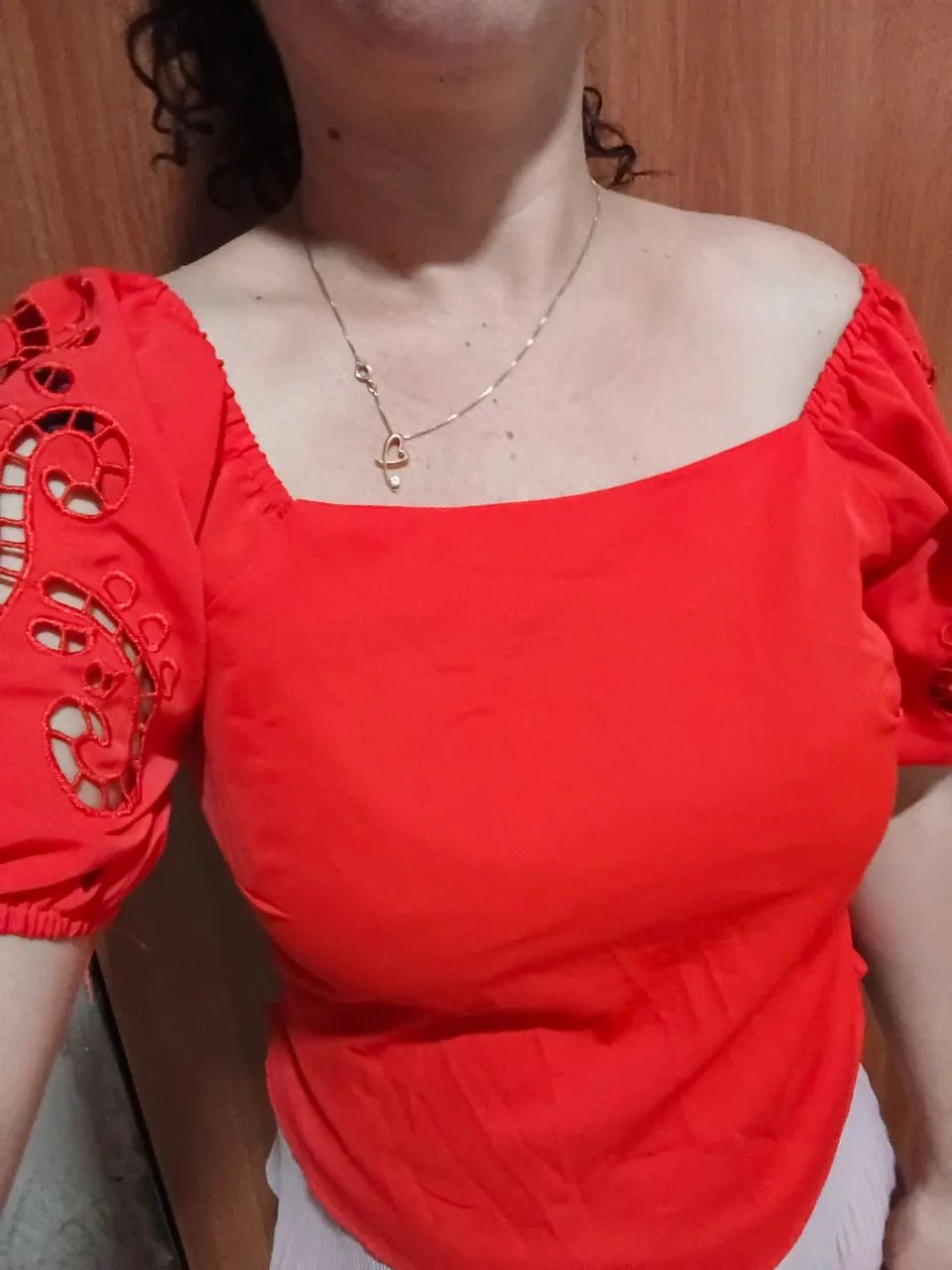 Blusa estilo croped laranjada  - Foto 5