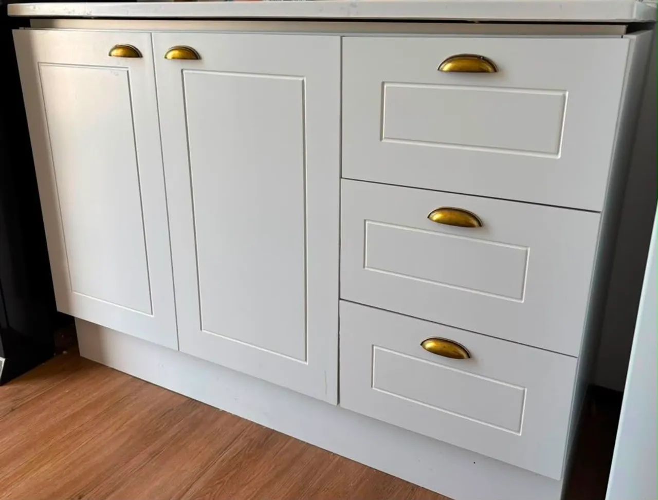 Conjunto Armário e Balcão Emilly Modular  - Foto 2