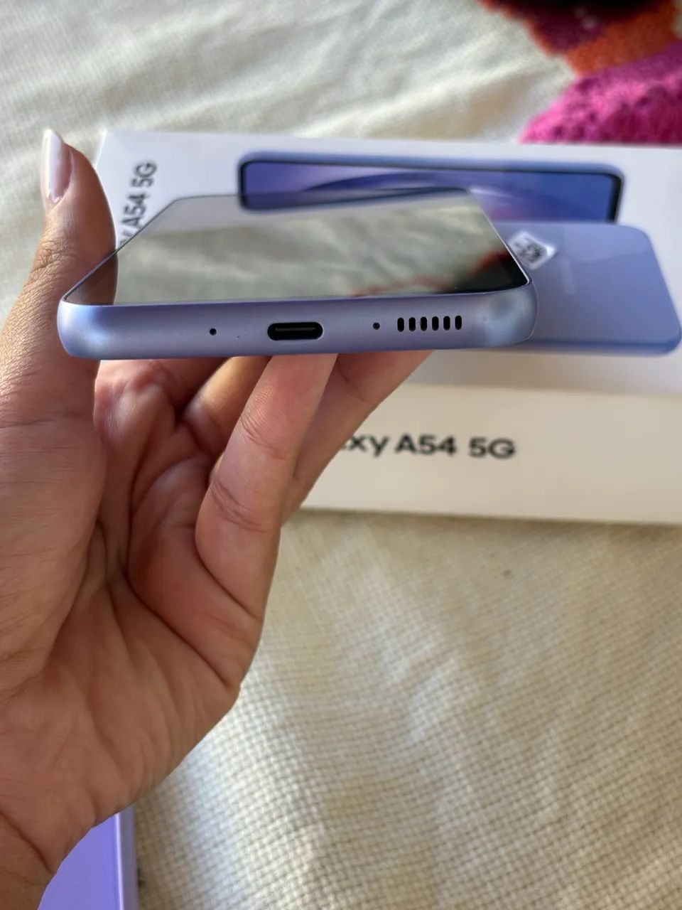 Samsung Galaxy A54 5G lilás 128GB - Foto 5