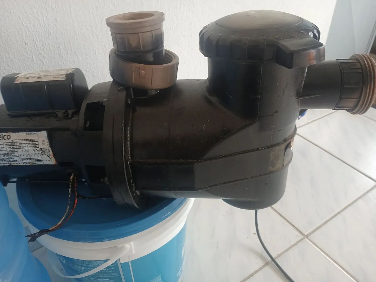 Bomba para piscina 1/3 CV revisada  - Foto 3