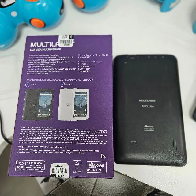 Tablet Multilaser M7S Lite Wi-Fi Tela 7" - Preto - Foto 2