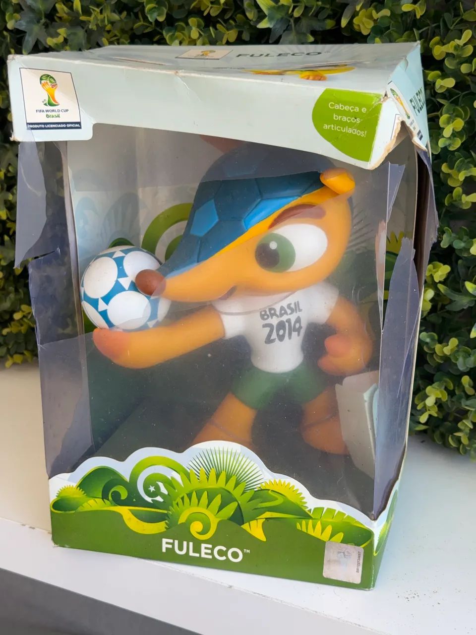 Boneco do Fuleco - Mascote da Copa 2014 - de Vinil - Grow - Foto 3