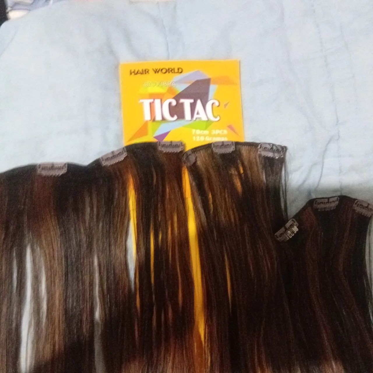 Aplique de cabelo tic tac - Foto 2
